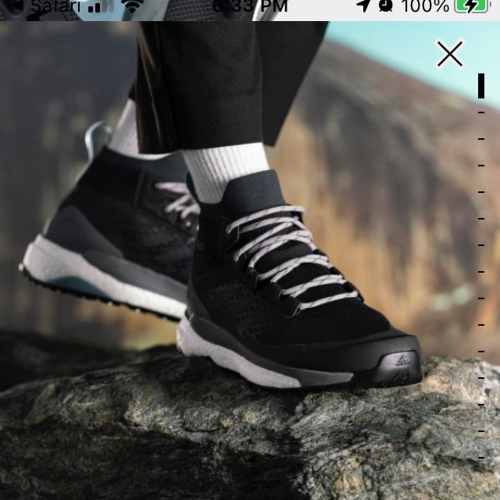 Womens Adidas Terrex Free Boost Hiking shoe Size10